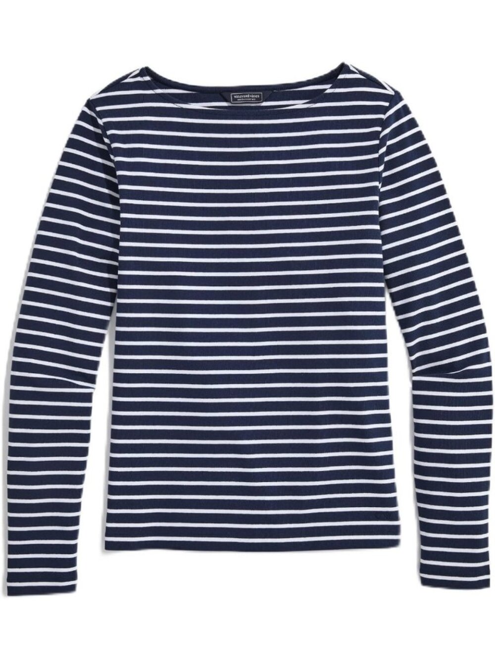 Deluxe Long Sleeve Boatneck Tee for Women - Soft, Stylish, Casual Top